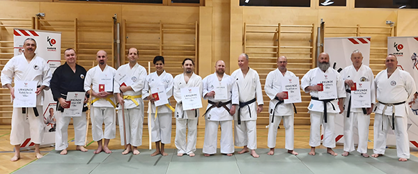 1. Kyu und Dan Prüfung in Schüttdorf/Zell am See